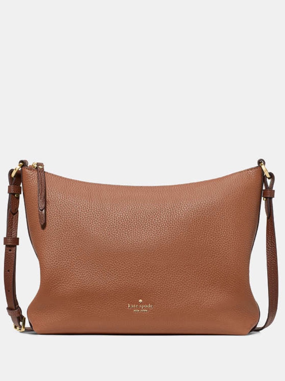 Kate Spade Lenox Large Crossbody Bag Warm Gingerbread Multi
